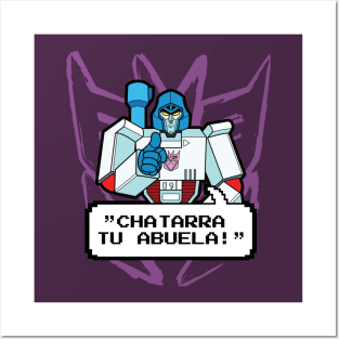 Cartoon Quote Megatron Posters and Art